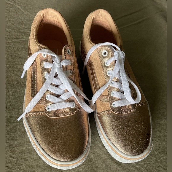 NWOB - Vans Old Skool Rose Gold GORGEOUS - Picture 12 of 12
